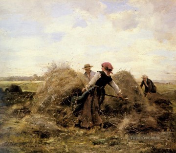 ハーベスターズの農場生活 リアリズム ジュリアン・デュプレ Oil Paintings